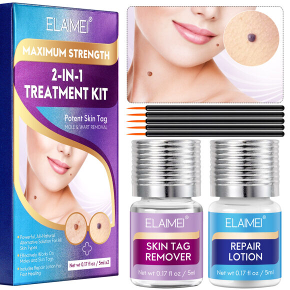 Elaimei 2in1 Skin Tag Remover Kit for Body
