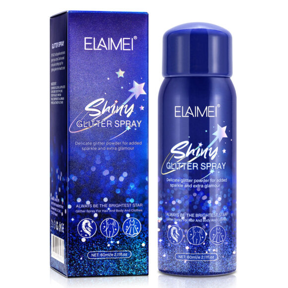 Makeup Shiny Glitter Spray for Body Hair