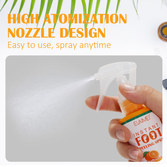 Elaimei Orange Oil Instant Foot Peeling Spray, 100ml