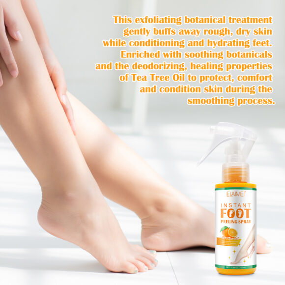 Elaimei Orange Oil Instant Foot Peeling Spray, 100ml