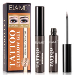 Elaimei Tattoo Eyebrow Gel (Black)