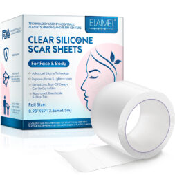 Elaimei Clear Silicone Scar Sheet, 1.5m