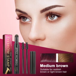 Elaimei Medium Brown Eyebrow Stamp Kit