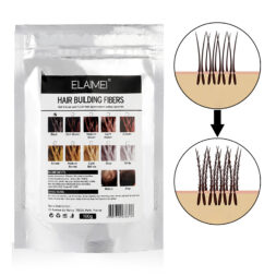 Elaimei Hair Building Fibers, 100g (Black)