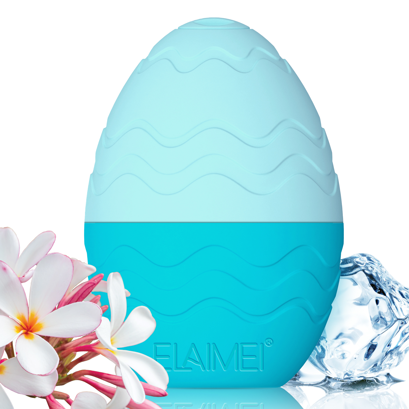 Elaimei Ice Facial Roller, Blue